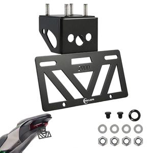 INKUDRI 2025 Z900 Fender Eliminator 2025 Z900 Tail Tidy Z900SE License Plate Bracket Fit With OEM & Aftermarket Turn Signals For OEM License Plate Bracket Light