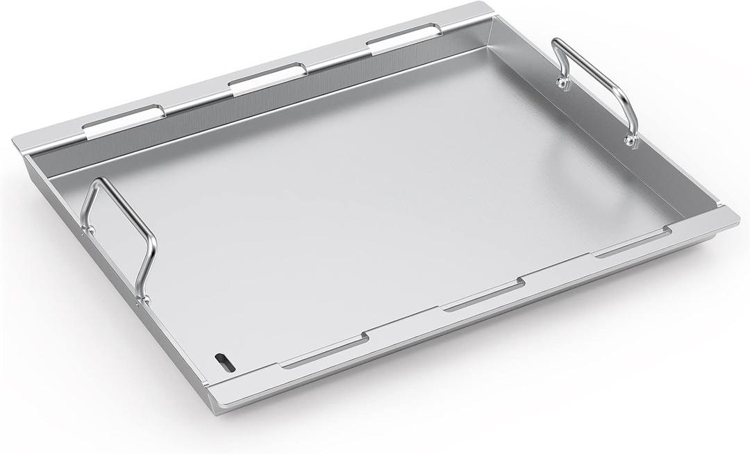 Stanbroil Full Size Griddle Insert for Weber Spirit 200 Series Gas Grill, Stainless Steel Flat Top Griddle for Weber Spirit I & II S-210 E-210 E-215 E-220