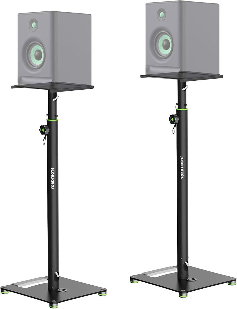 Pair Studio Monitor Stands 31"-50" Floor Monitor Speaker Stands