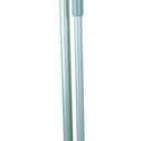 Casabella Quick 'n Easy Upright Broom and Dustpan Set, Multi-Surface for Tile, Wood & Laminate Floors, Gray