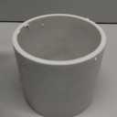 Ekirlin 5 Inch Flower Plant Pot Indoor - Grey Cement Garden Planter Concrete Planter with Drain Hole Saucer, Modern Succulents Containers for Home Decor, Office & Outdoor (A1.gray)