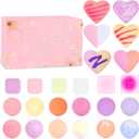 Advent Calendar 2025 Adult Women, 24 Days of Shower Steamers and Soothing Soaps Spa Gift Box, Christmas Countdown Gift Box for Women, Relaxation and Stress Relief for Xmas Holiday Season Surprise Gift (24 Pcs)