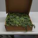 6FT Real Touch Cedar Garland - Artificial Christmas Garland Fake Green Faux Thick and Lush Pine Needles Garlands for Table Fireplace Mantle Holiday Home Indoor Outdoor Decor (2PCS)