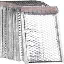 Thermal Bubble Mailer 8" x 11",Pack of 10 Insulated Mailers for Cold Shipping, Large Waterproof Reusable Insulation Bags for Shopping Bag Insulation Lining Camping Picnic