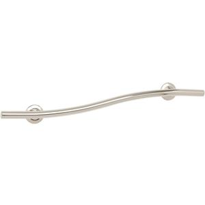 Seachrome 48 inch Bathroom Wave Grab Bar Satin Finish