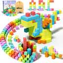 Magnetic Blocks for Toddlers Toys, Magnetic Building Cubes Toy for Sensory STEM Autism Education Preschool, Magnet Toys for 3 4 5 6 Year Old, Birthday Gifts Games for Boys Girls