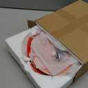 Lallisa Valentine 3 Tier Ceramic Cupcake Stand Pink Red Conversation Heart Porcelain Serving Tray Platter Tiered Dessert Stand Fruit Food Cupcake Tray Valentine Party Supplies for Couple Sweet Gift