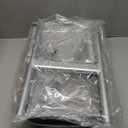 Sangohe Step Stool with Handle for Elderly, Aluminum Step Stools for Adults, Step Stool for Bed, Step Stool with Adjustable Handle and Legs, 275LBS Weight Capacity, 503A