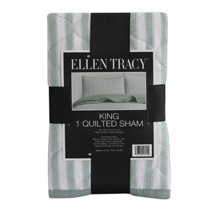 ELLEN TRACY  KING 1QUILTED SHAM 20x36IN