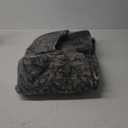 Lahome Floral Dark Green Round Rug, Round Washable Rug for Bedroom Living Room, Vintage Boho Non Slip Non Shedding Stain Resistant Circle Carpet for Dorm Office Entry, 6ft