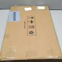 Amaredom Laptop Bed Desk Tray Bed Table, Foldable Portable Lap Desk Notebook Stand Reading Holder with Storage Drawer and Cup Holder for Eating Breakfast on Bed/Couch/Sofa-White Oak