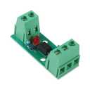 PC817 1 Channel Optocoupler Isolation Module 1CH Optocoupler PC817 3-5V 12V 24V Photoelectric Isolator PNP NPN Signal Converter Rail Holder PLC Drive Motor Board