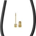 Quick Air Release Extention Replacement Hose for Tire Inflators | Portable Air Compressor | Tire Valve Air Chuck Lock | Air Tire Inflator Pump Hose | Presta Valve + Ball Needle (30''/76.2cm)