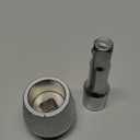 Tub Drain Removal Tool 1.5 Inch Tub Drain Extractor Wrench for Stubborn, Rusted & Broken Pipes - Heavy Duty Chrome Plated Bathtub Drain Remover 05255 Plumbing Repair Tool