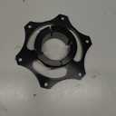 Go Kart Sprocket Carrier Racing Parts 30mm 40mm 50mm, Anodized Aluminum Kart Sprocket hub (Black, 50mm)