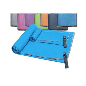 SYOURSELF 2 Pack Microfiber Camping Towel, Quick Dry Towel, Soft Absorbent Compact Travel Gym Workout Sweat Towel for Beach Yoga Swim Travel Camping Hiking Backpack Essentials (XL: 30"*60"+12"*24")