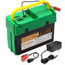 12V 8Ah Li-ion Rechargeable Battery for TOBBl Tractor Child Kids Ride On Car Compatible with Tractor w/Trailer