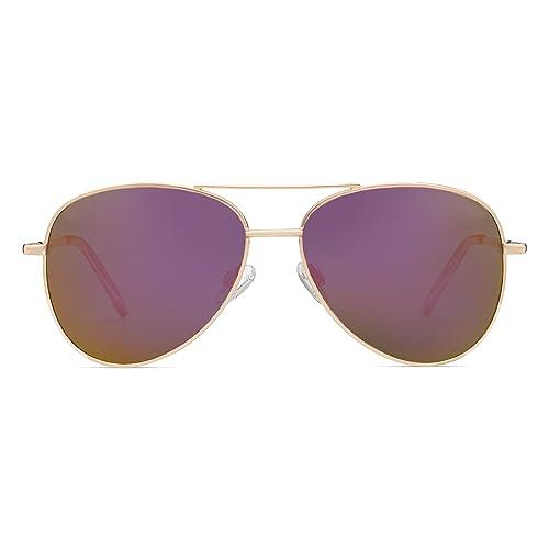Peepers by PeeperSpecs womens Ultraviolet Reading Sunglasses, Pink/Gold, +2.50