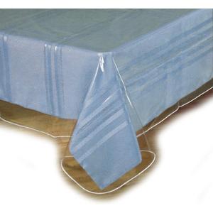 SOFINNI Clear Plastic Tablecloth Protector, Table Cloth Vinyl (54" x 72")