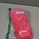 Microfiber Slippers Floor Cleaning Mop Men and Women House Dusting Slippers Floor Cleaning Tool (Pink) (1 Count (Pack of 1))