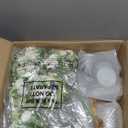 XunYee 10 Set Mason Jar Table Centerpiece with Flower Mason Jar Flower Centerpiece Vases Decor for Engagement Party Bridal Shower Centerpieces Wedding Reception Table Decor(Hydrangea)