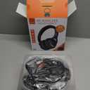 iLive Electronics Radio Frequency Wireless Headphones with Transmitter/Charging Dock, Black (IAHRF79B)
