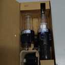 Compressed Air Filter Regulator Lubricator Combo Airtac AFC2000-C 1/4''NPT 0-140 PSI with Pressure Gauge Semi-Auto Drain 3 in 1 Two FR.L Unit