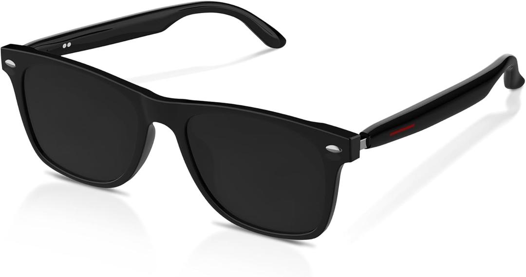 Smart Glasses, Bluetooth Sunglasses, New Upgraded Smart Glasses for Men/Women, Open Ear Speaker, Voice Assistant Compatible, Hands-Free Calls