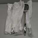 304 Stainless Steel Kitchen Utensil Set - 9 PCS Serving Utensils, Cooking Utensil, Solid Spoon, Slotted Spoon, Fork, Spatula, Ladle, Skimmer Spoon, Slotted Spatula Tunner, Spaghetti Spoon, Large Spoon (Sliver)