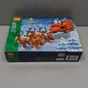 LEGO Santa's Sleigh - Building Toys for Kids, Boys & Girls, Ages 9+ - Indoor Christmas Decorations for Home W/Santa Claus Figurine & Reindeer - Gifts for Boys & Girls - 40499