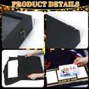Seenelling 17 x 21 Large Graduation Shadow Box Frame for Cap Gown Class of 2026 Picture Frame Graduation Shadow Box Grad Display Cases with LED Lights Grad Gift for Diploma Stole Cords Memory Keepsake
