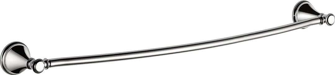 DELTA FAUCET Rubber Limited 79730 Cassidy 30-in Wall Mount Towel Bar Bath Hardware Accessory in Polished Chrome