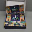 Nativity Advent Calendar 2025  24 Days Christmas Nativity Scene Set, 25-Piece Holiday Countdown Gift for Kids & Family