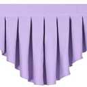 Energy Efficient Rod Pocket Curtain Valance Blackout valances for Windows for Living Room Kitchen and Bedroom Clove Purple Width 110 inch, 1 Panel