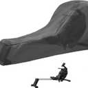 Rowing Machine Cover, Rower Outdoor Cover for Concept 2 Rowing Machine Waterproof Row Machine Cover for Hydrow Rowing Machine, Dustproof Fitness Equipment Protective Cover