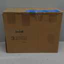 JoyJolt Glass Milk Bottles with Lids and Pourer  64 Oz, 3 Pack Airtight Heavy Duty Reusable Glass Bottles, Leakproof, BPA-Free, Food Grade, Dishwasher Safe Jug, Pitcher for Milk, Juice, and Water