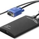 StarTech.com Portable Laptop Crash Cart Adapter for Server Management, USB/VGA KVM Console, Windows/Linux/MacOS - TAA