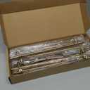 goldenwarm 10 Pack Champagne Bronze Cabinet Pulls Gold Cabinet Handles 10 inch(256mm) Champagne Drawer Pulls Brushed Bronze Cabinet Pulls Kitchen Bathroom Bedroom Furniture Handles