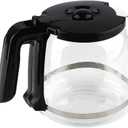 Replacement Part Glass 14-Cup Carafe,Compatible with Cuisinart Coffee makers DCC-2200, DCC-2600, DCC-2800, DCC-3200, DCC 3200P1