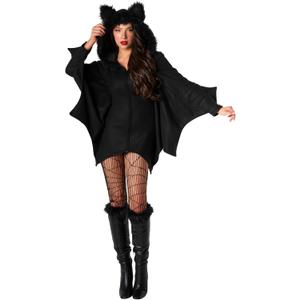 Morph - Bat Costume Adult Women, Bat Wings Costume Plus Size, Halloween Costumes For Women, Halloween Costumes 2025 (Medium)