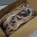 3 Light Plug in Pendant Light Cord, 25FT Hanging Lights with Plug in Cord, Hemp Rope Hanging Light Kit with 2 Way Switch, Farmhouse Pendant Light Kits DIY HangingLight