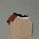 Hellopopgo Seamless Thongs For Women V-waisted No Show Thong Seamless Panties Breathable Comfortable Underwear Womens 6-Pack (X-Large, Multicolored-a1-6pack)