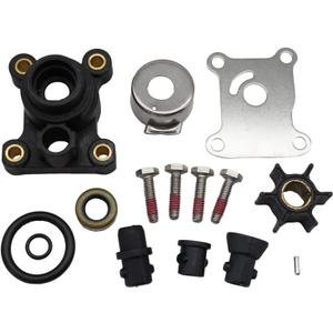 394711 Water Pump Impeller Kit with Housing for Johnson Evinrude 8 9.9 10 15 HP Impeller 386084 2 Stroke and 4 Stroke Outboard 1974 and Later