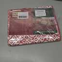 Christmas Area Rug 2x3 Red Snowflake Holiday Decorative Doormat Entryway Kitchen Washable Non Slip Soft Low Pile Small Carpet for Living Room Bedroom Entrance Dining Room Bathroom