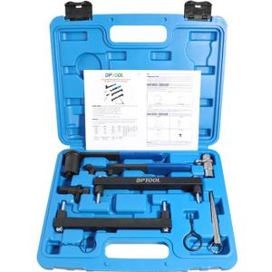 DPTOOL Camshaft Timing Holding Tool Kit Crankshaft Alignment Tool Set for Land Rover 4.0 4.2 4.4L V8 Petrol Engine for Jaguar 3.2 3.5 4.0 4.2 V8 Engine 303-645 303-530 303-531 303-532 303-533 303-654