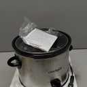 Crockpot Manual 3-Quart Slow Cooker Silver