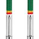 Tire Tread Depth Gauge,Tire Tread Gauge Color Coded,Tread Depth Gauge in 1/32 inch(Pack of 2)