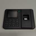 KUIIYER 2 in 1 Time Clocks for Employees Small Business (Fingerprint + Password) Employee Clock in & Out Machine Attendance Punch Clock