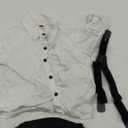 SALNIER Toddler Dress Suit Baby Boys Clothes Sets Bowtie Shirts Suspenders Pants 4pcs Gentleman Outfits Suits 6 Month 6 Years,  Size 110