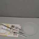 Acrylic Hat Display Stand 2 Pack- Thickened Base for Helmet, Wig, Cowboy hat, baseball cap, closet holder rack organizer (11.8Inch Height)